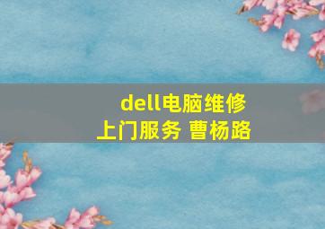 dell电脑维修上门服务 曹杨路